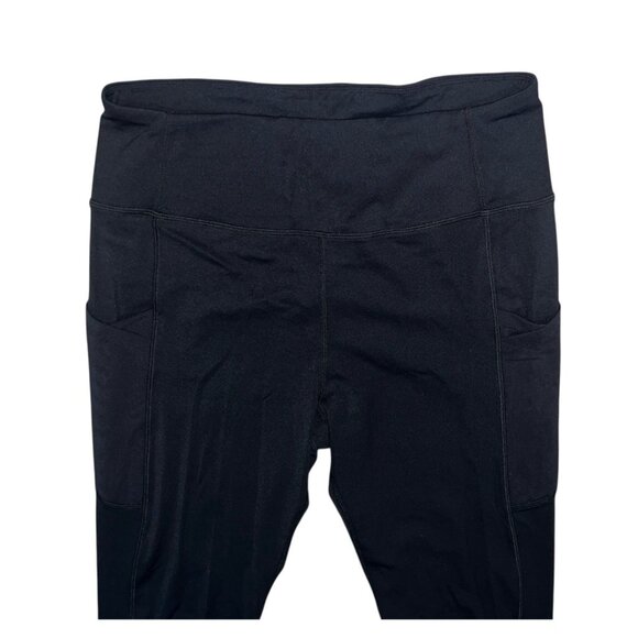 Halara High Waisted Mesh Pocket & Leg Hem Casual Active Leggings Sz Large Womens - Picture 5 of 7